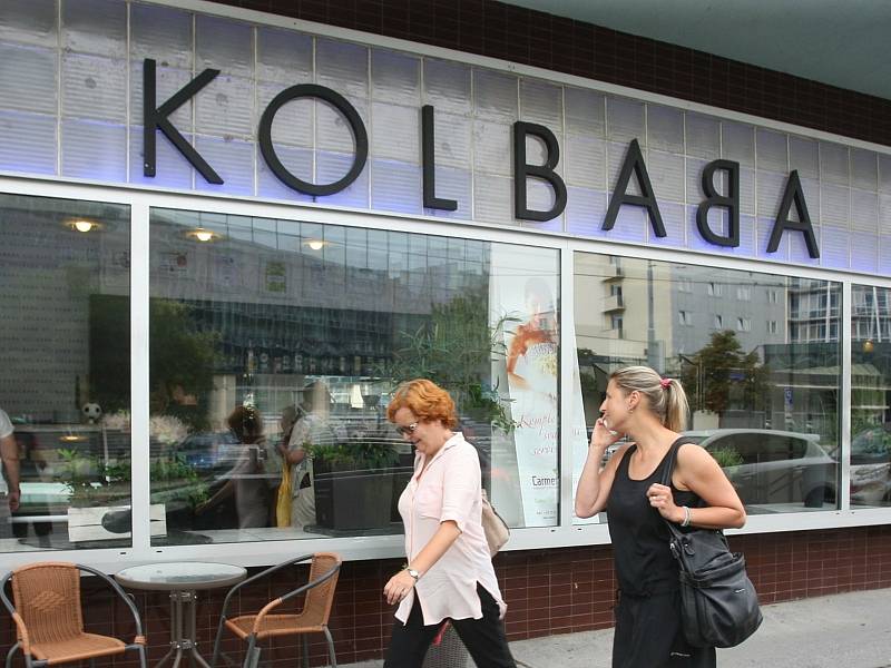 Cukrárna Kolbaba v Kounicově ulici v Brně.