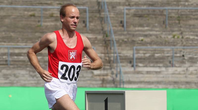 Brno 30.8.2019 - natáčení filmu Zátopek na fotbalovém stadionu za Lužánkami