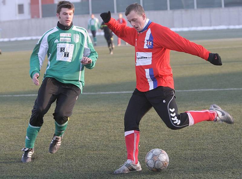 Líšeň si na domácí půdě vedla dobře. Porazila Bystrc 2:1.