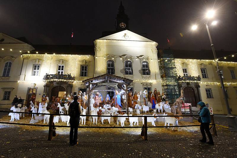 Brno 27.11.2020 - Dominikánské náměstí