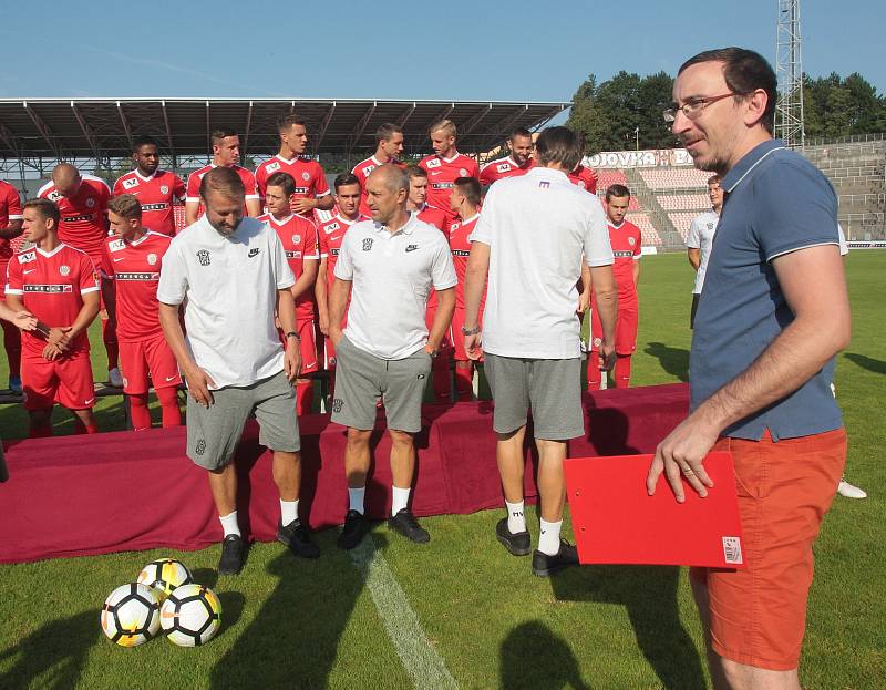 Fotbalová Zbrojovka Brno se připravuje na boj o návrat do nejvyšší domácí soutěže.