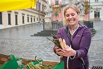 Pokračování festivalu Vivat Zelňák přineslo lidem na trh chřestová jídla i doprovodný program s motivem oblíbené zeleniny.
