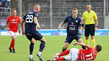 Fotbalisté Zbrojovky Brno remizovali v úvodním klání FORTUNA:LIGY se Slováckem 2:2. Foto: Petr Nečas