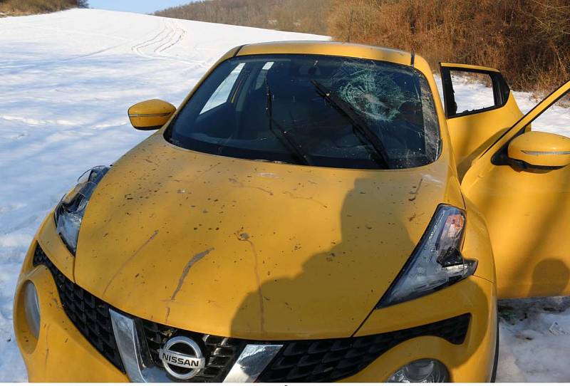 Před ivančickou pekárnou na Palackého náměstí, kam si odskočila nakoupit, nechala stát auto s klíčky v zapalování. Když se po krátké době vrátila, bylo pryč. Následující den policisté auto našli uprostřed pole poblíž Moravských Bránic.