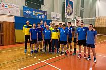 Volejbalový svaz poskytl útočiště mládežnickým ukrajinským reprezentacím v Mikulově.