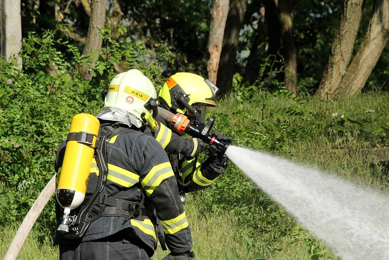 Děti oslavily svůj den v sobotu v zábavním areálu Bunkr u Mokré-Horákova na Brněnsku.