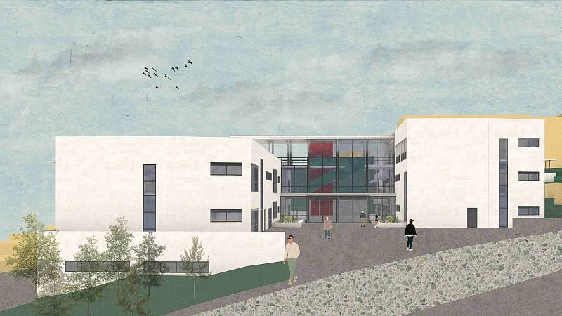 Studenti navrhli onkologické centrum v Brně.