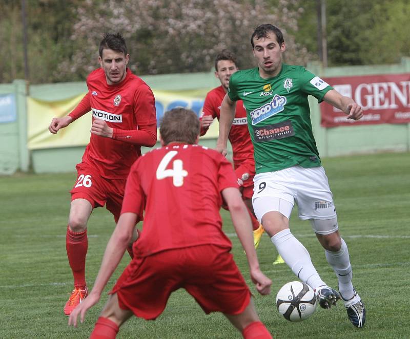 Brněnští fotbalisté porazili v Juniorské lize Jablonec 3:0.