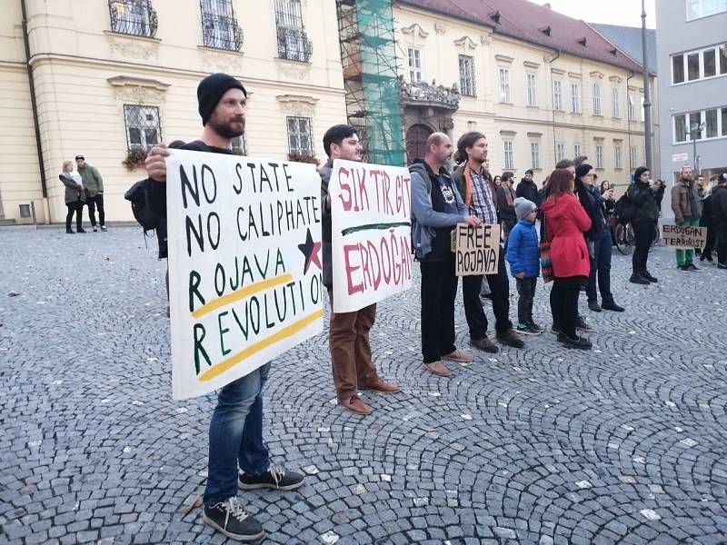 Demonstrace v Brně