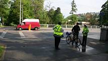 Policisté oslovili v Brně sto dvacet chodců a také dvacet cyklistů