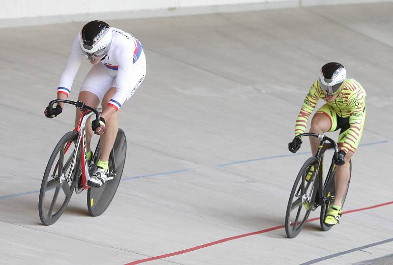 Na víkendovou Grand Prix Brno v dráhové cyklistice si na velodrom našlo cestu kolem tisícovky příznivců atraktivního sportu.