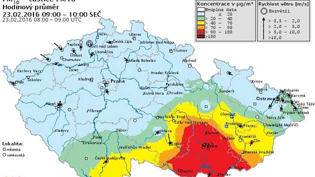 Meteorologové v úterý dopoledne naměřili v Jihomoravském kraji zvýšenou koncentraci prachu ve vzduchu. Způsobil ji jemný písek z africké Sahary, který se do kraje dostal díky proudění vzduchu z teplejších krajin.