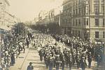 Záběry z prvního orelského sletu v roce 1922 v Brně, kterého se zúčastnilo přes 60 tisíc cvičenců a čestných hostů.