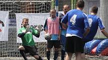 Největší a nejstarší futsalový turnaj na jižní Moravě Saňař Cup v Sokolnicích ovládl Kalvec Team.