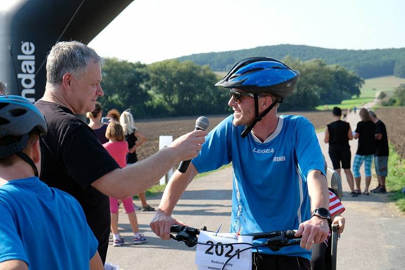 Cyklistické soupeření ovládlo v sobotu 12. září Kuřim.