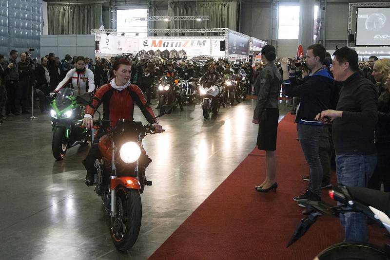 Motosalon 2018 na brněnském výstavišti.