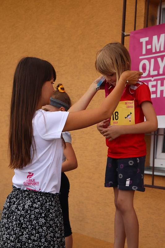 Do T-Mobile Olympijského běhu se v Ivančicích zapojili děti i dospělí.