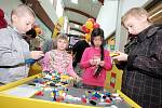 Akce Lego ostrov kreativity v Avion Shopping Parku.