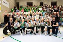 Volejbalistky KP Brno získaly v ženské extralize stříbro.