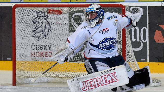 Hokejový brankář Marek Čiliak získal s Kometou dva mistrovské tituly.
