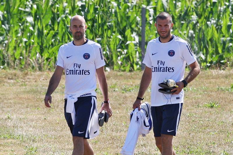 Hráči Paris Saint-Germain ladili formu nedaleko Znojma.