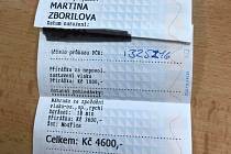 Přes čtyři a půl tisíce korun musí za zastavení a zdržení vlaku zaplatit Martina Zbořilová.