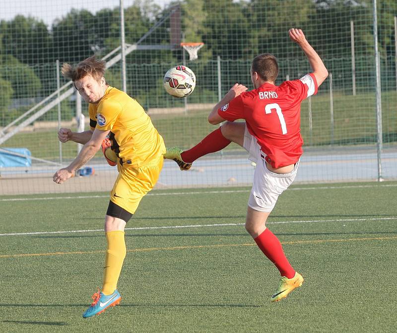 Jihomoravské derby Brna s Blanenskem v malém fotbalu. 