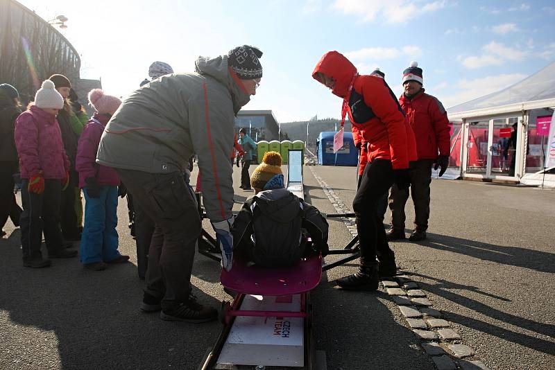 Loňský zimní Olympijský festival v Brně.