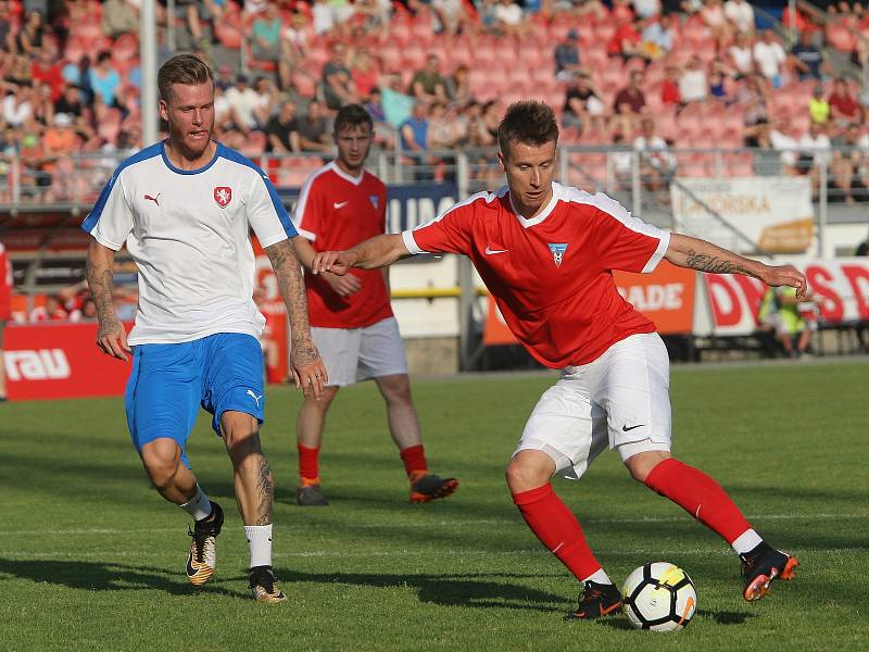 Kalouda se rozloučil s kariérou hattrickem. Nastoupil i hvězdný Wilfried