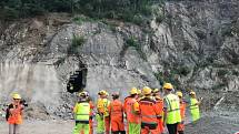 Tramvajový tunel na Žabovřeské v Brně je proražený. Foto: se souhlasem Ředitelství silnic a dálnic