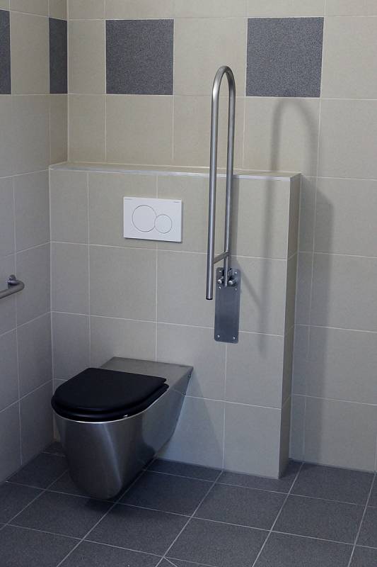 Nové toalety v brněnském Tyršově sadu.