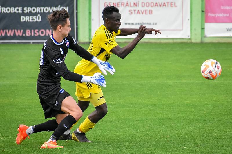Tomáš Vajner přestoupil před sezonou z Jablonce do Líšně, ve třech druholigových utkáních dostal jediný gól.