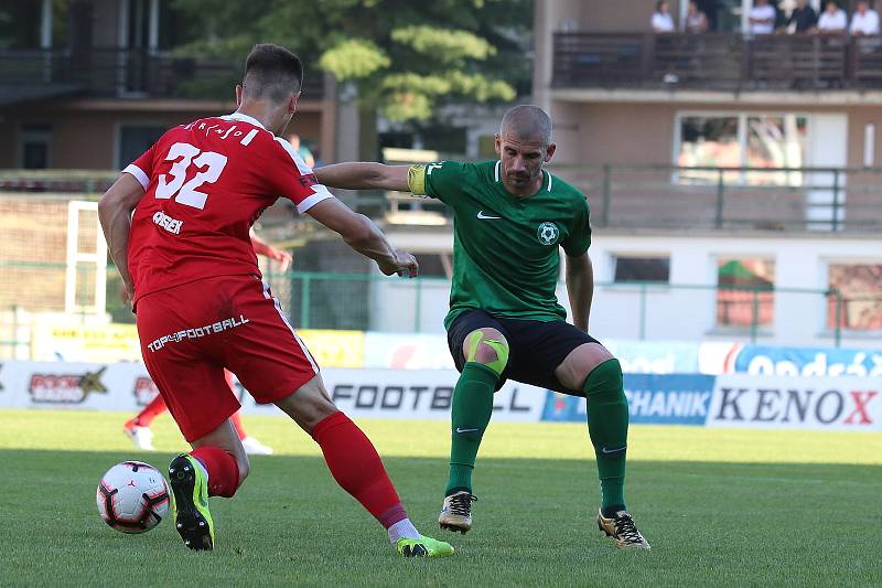 Baráž o FORTUNA:LIGU 1. FK Příbram - Zbrojovka Brno Foto: Antonín Vydra