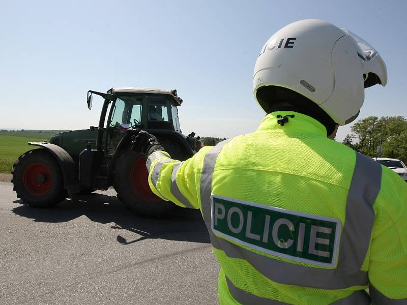 Protesty v Brně se obešly bez větších komplikací. Zemdělci se zdržovali v okolí Slatiny.