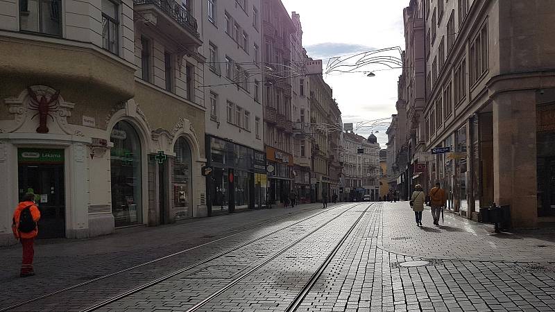 Centrum města Brna. Ilustrační foto.