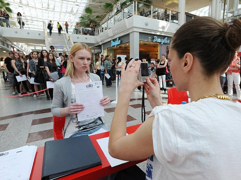 Brněnský casting do soutěže Elite Model Look.