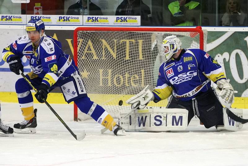 Hokejová Kometa Brno podlehla v úvodním čtvrtfinále Zlínu 2:3 po prodloužení.