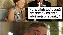 Využili i brněnské herce Bolka Polívku a Miroslava Donutila z Pelíšků. Vtipy, kterými se v posledních dnech baví lidé na sociálních sítích.