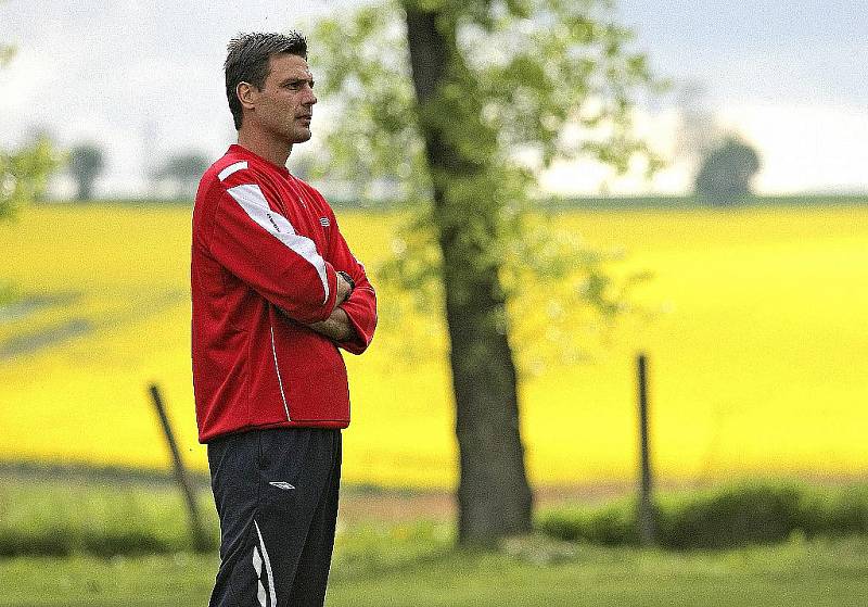Trenér brněnských fotbalistů René Wagner.