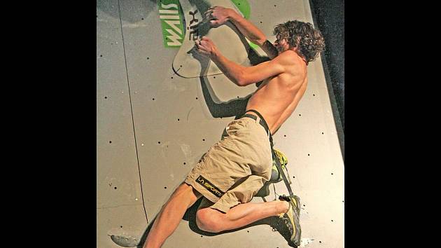 Brněnský lezec Adam Ondra.