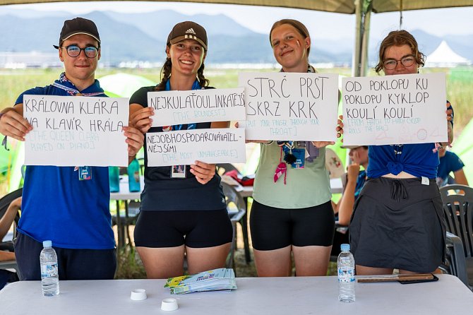 Skauti na Jamboree představili svou kulturu - nejpopulárnější byl Krteček