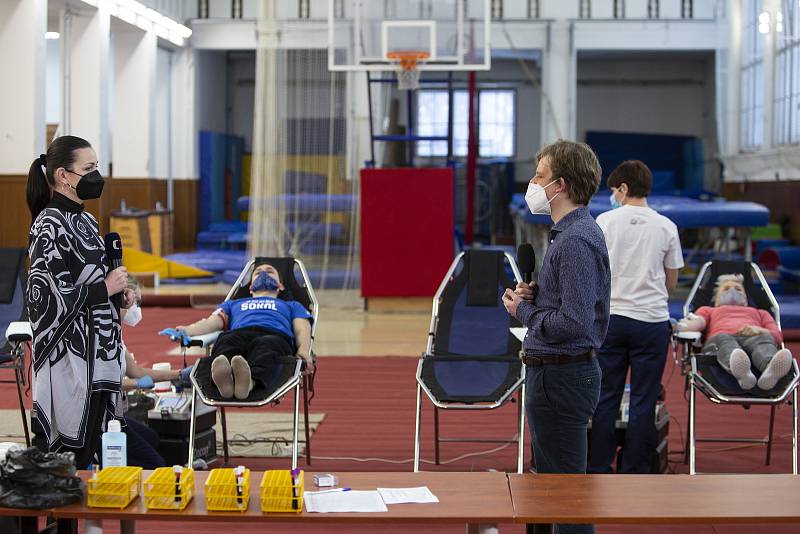 Zájemci z celé republiky mohou přijít 16. února darovat krev do Tyršova domu v Praze.