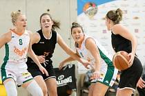 Nejrychlejší možný postup do play-off Evropské ženské basketbalové ligy EWBL slaví po druhém dílčím turnaji Žabiny Brno.