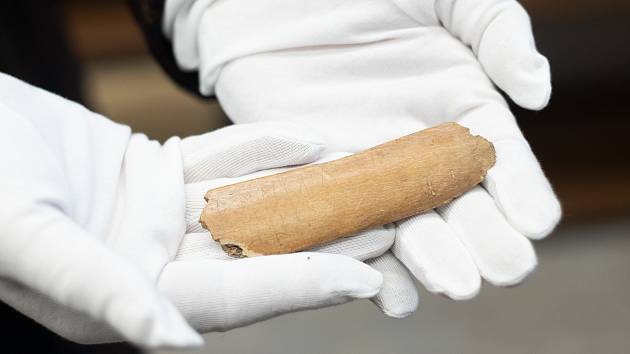 Archeologové našli starogermánské runy.