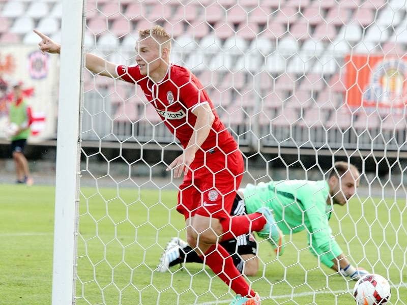 Brněnská fotbalová Zbrojovka remizovala 2:2 s Českými Budějovicemi.