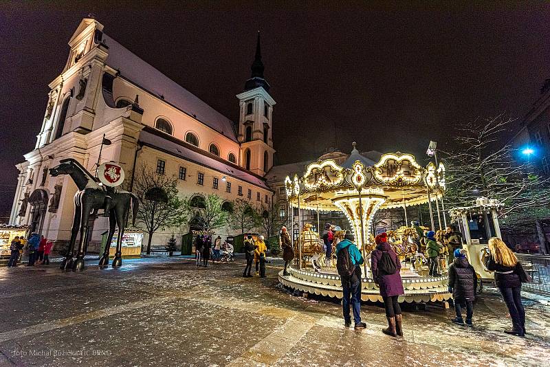 Advent na Moravském náměstí. / Foto: Michal Růžička