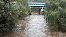 Brno 16.10.2020 - řeka Svitava mezi Bílovicemi nad Svitavou a Adamovem