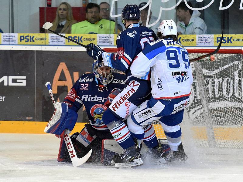 HC Kometa Brno v bílém proti HC Vítkovice (Patrik Bartošák)