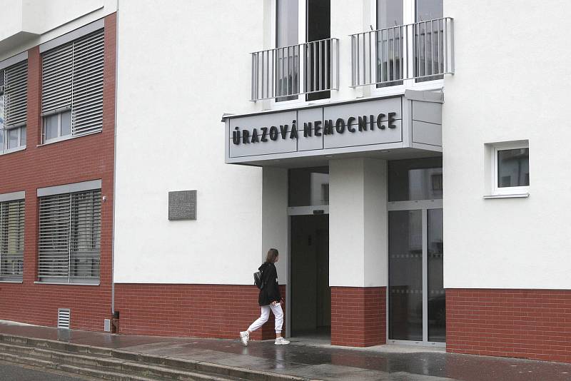 Opravená budova Úrazové nemocnice v Brně.