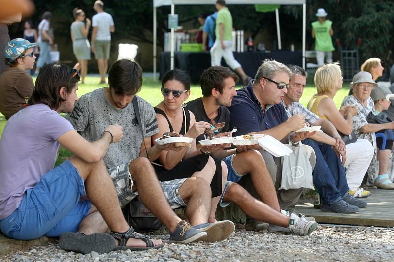 Festival Mendel knows ukázal lidem umělé pěstování rostlin i párovou gymnastiku.